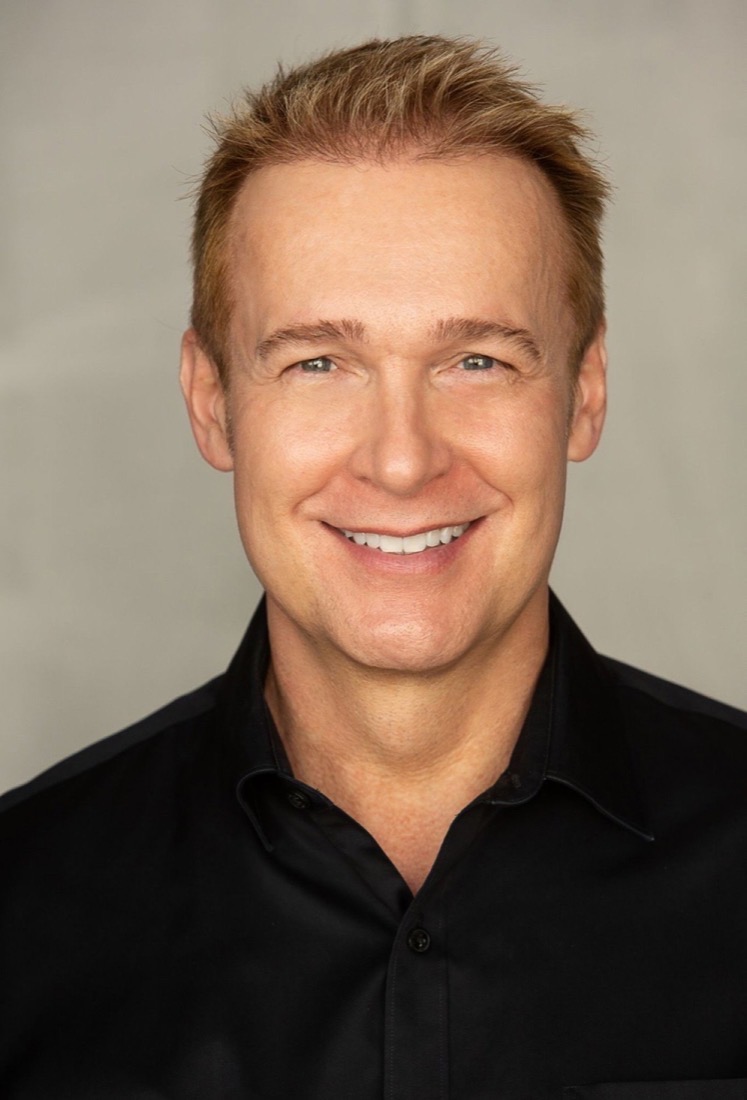Jeff Howell, voiceover coach, in his Los Angeles studio